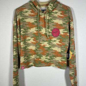 NWT! Magellan Shiner Camo Cropped Hoodie Outdoor Woodland Size: M!